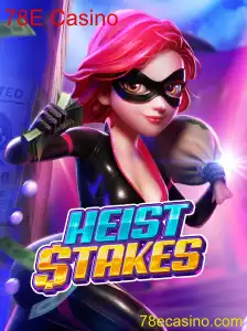 Descubra a emocionante aventura de HeistStakes no 78E Casino